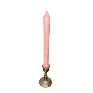 Do it Best Vintage Candlestick‎ Holder Gold Single Weighted Base 12 in w candle
